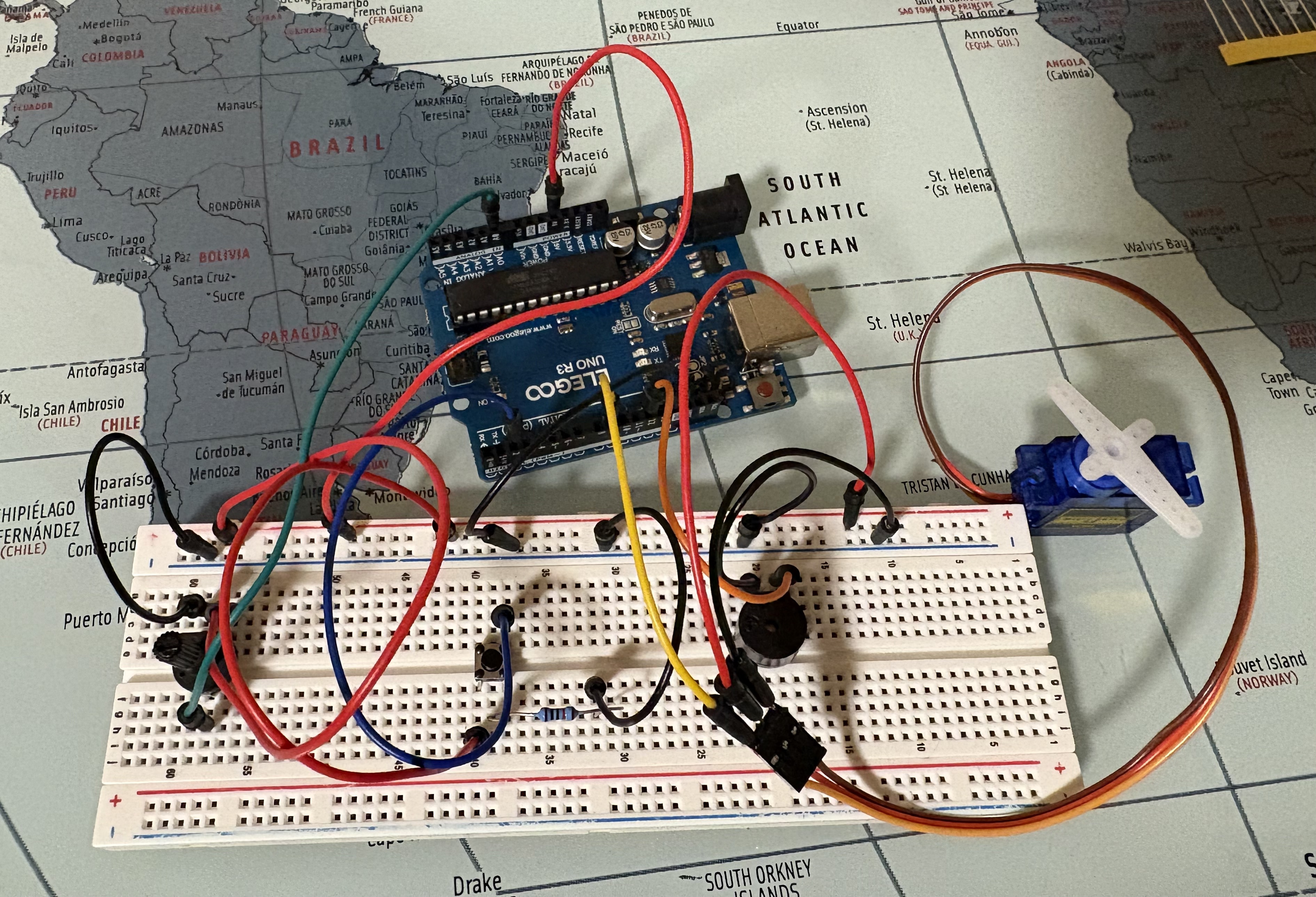 Steeply electronics — internal wiring and components